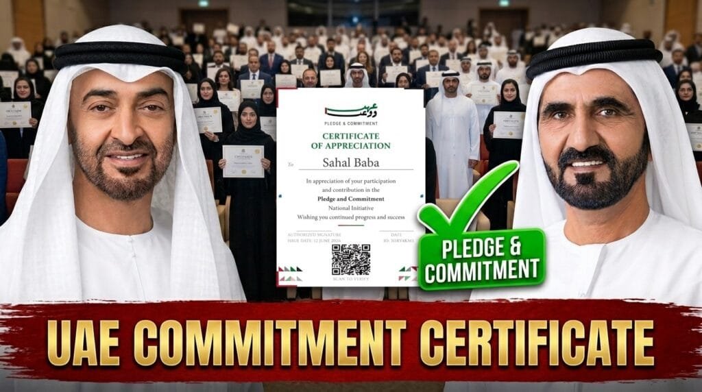 UAE Pledge Certificate: Complete Guide to Eligibility, Cash Rewards & Bonus Benefits: FxGulf91